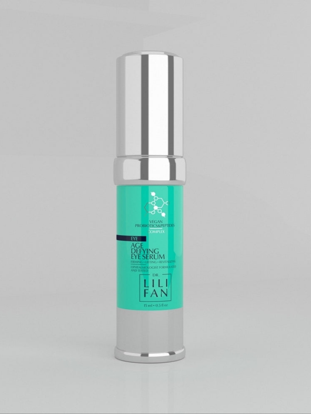 NIB Dr. Lili Fan Vegan Probiotic Skincare Probiotic Age-Defying Eye Serum 15ml